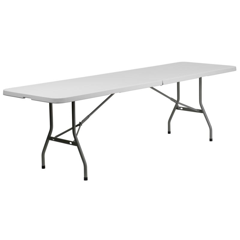 Bi-Fold Plastic Folding Table