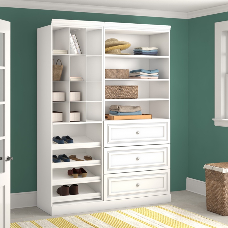 Billington 61" W Closet System Walk-In Tower