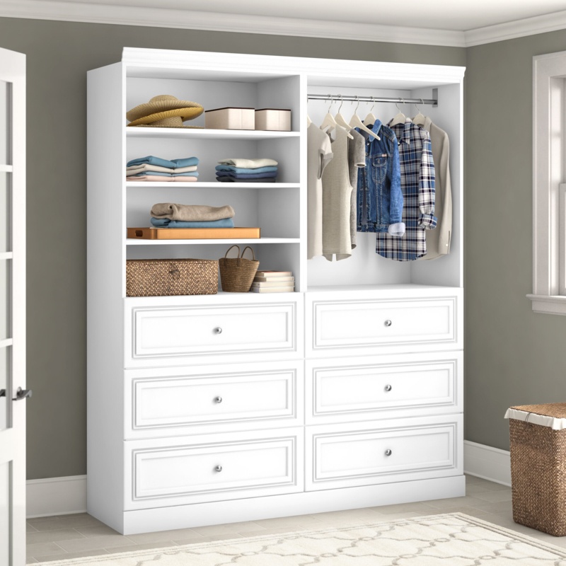 Billington 71.5" W Closet System Walk-In Tower