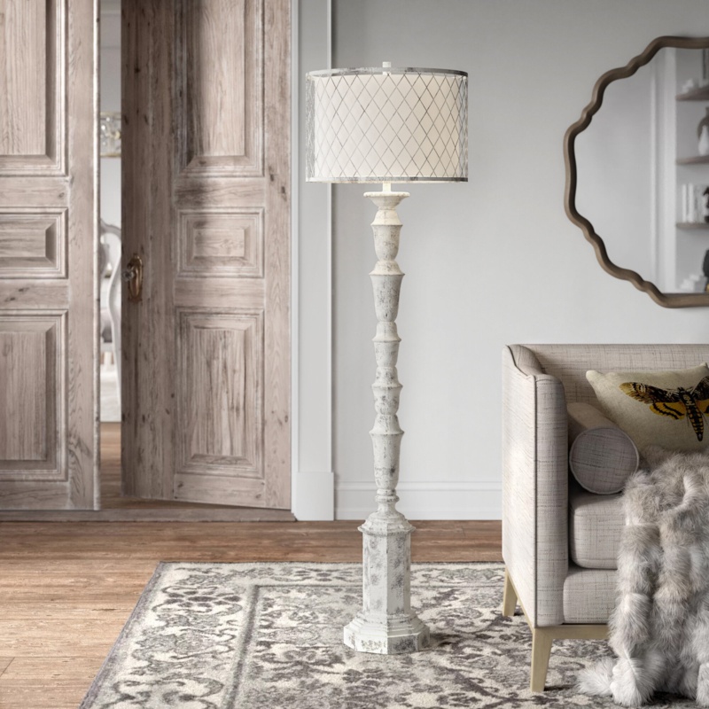 Elegant French Country Floor Lamp