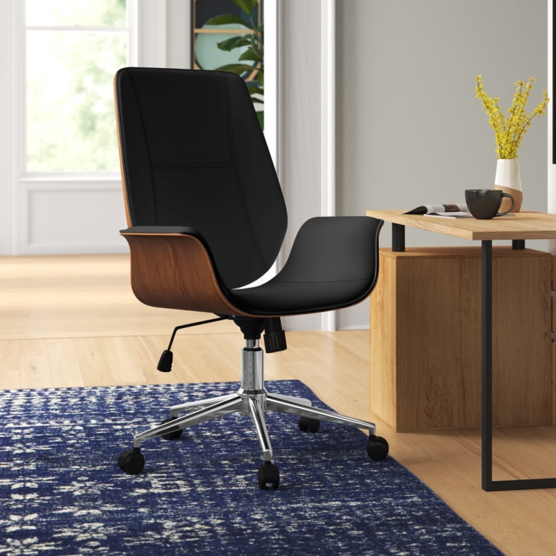 Ergonomic Desk Chair with Tilt & Height Adjustment