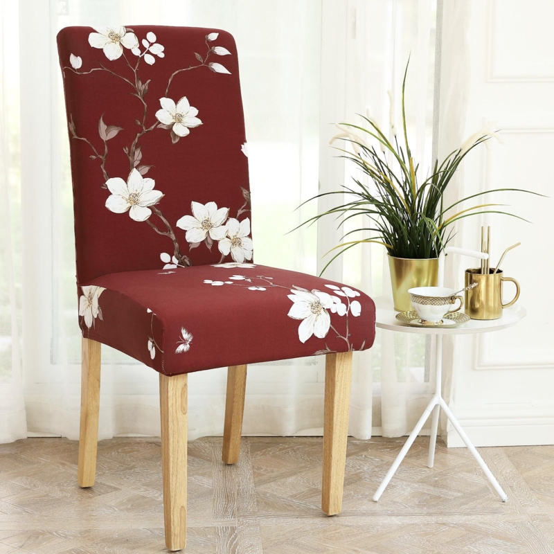 Floral Stretchy Chair Cover