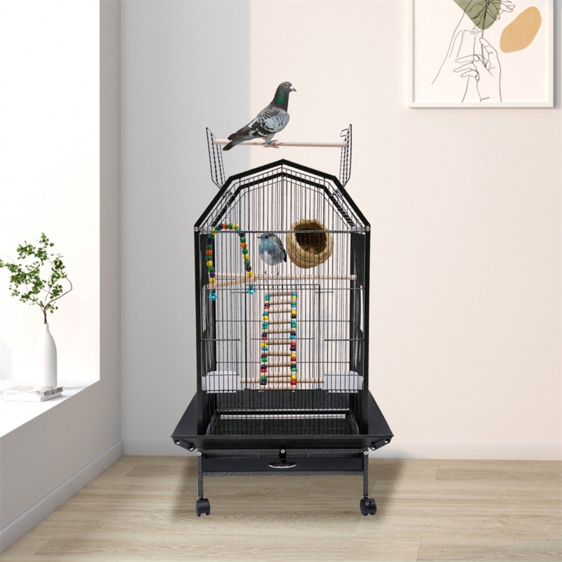 Panorama Bird Cage with Accessories