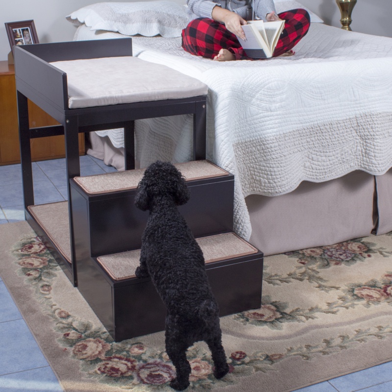 Buddy Bunk Pet Bed with Steps