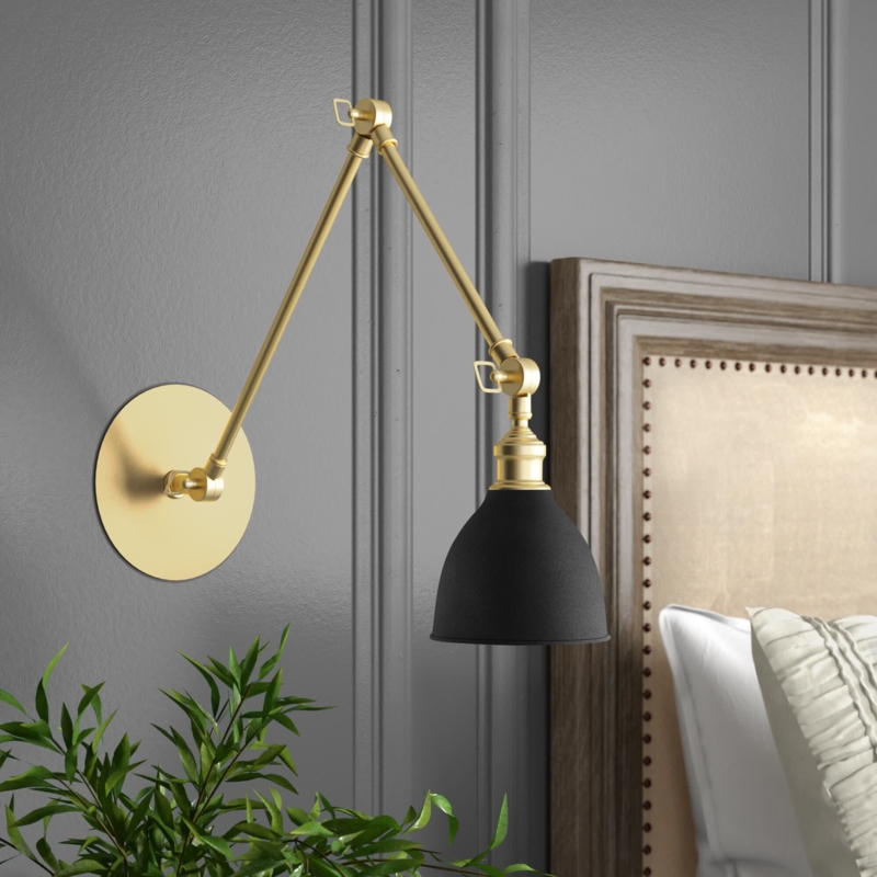 Classic Swing-Arm Wall Lamp
