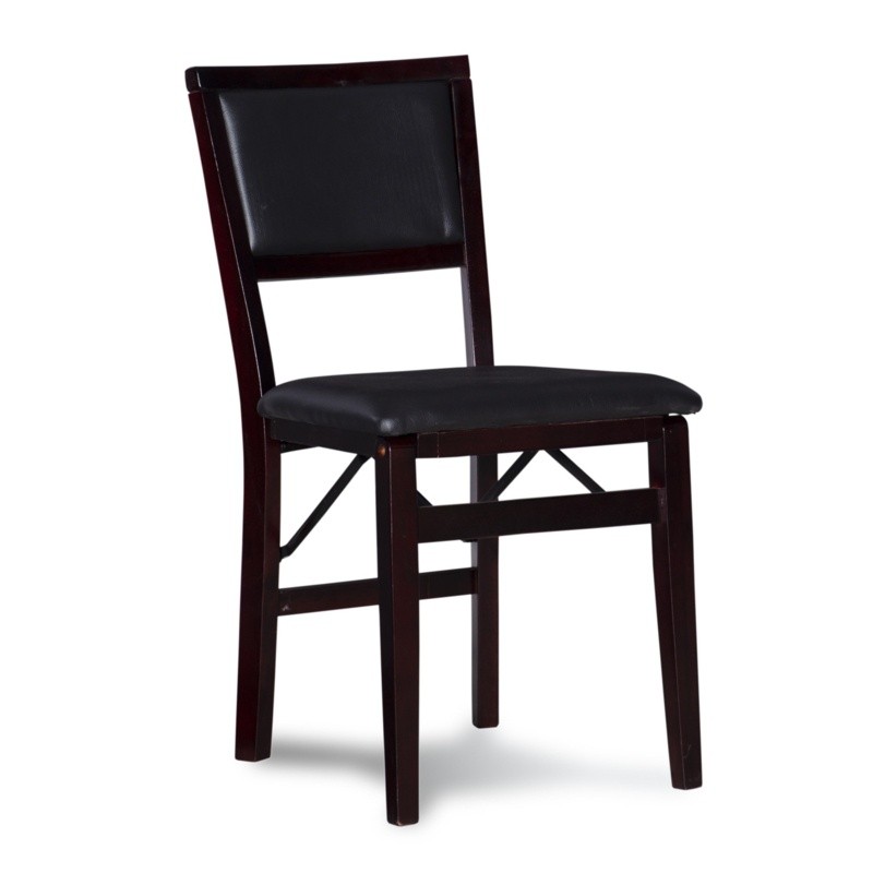 Busse Vinyl Padded Folding Chair