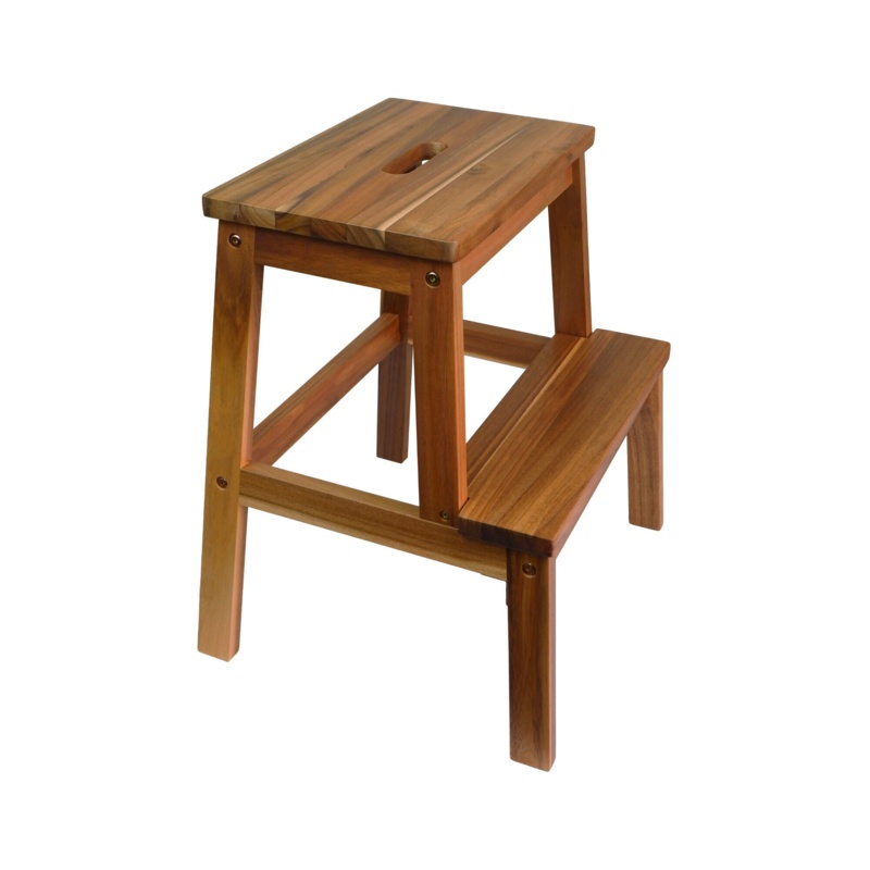 Canasta 2 - Step Wood Lightweight Step Stool
