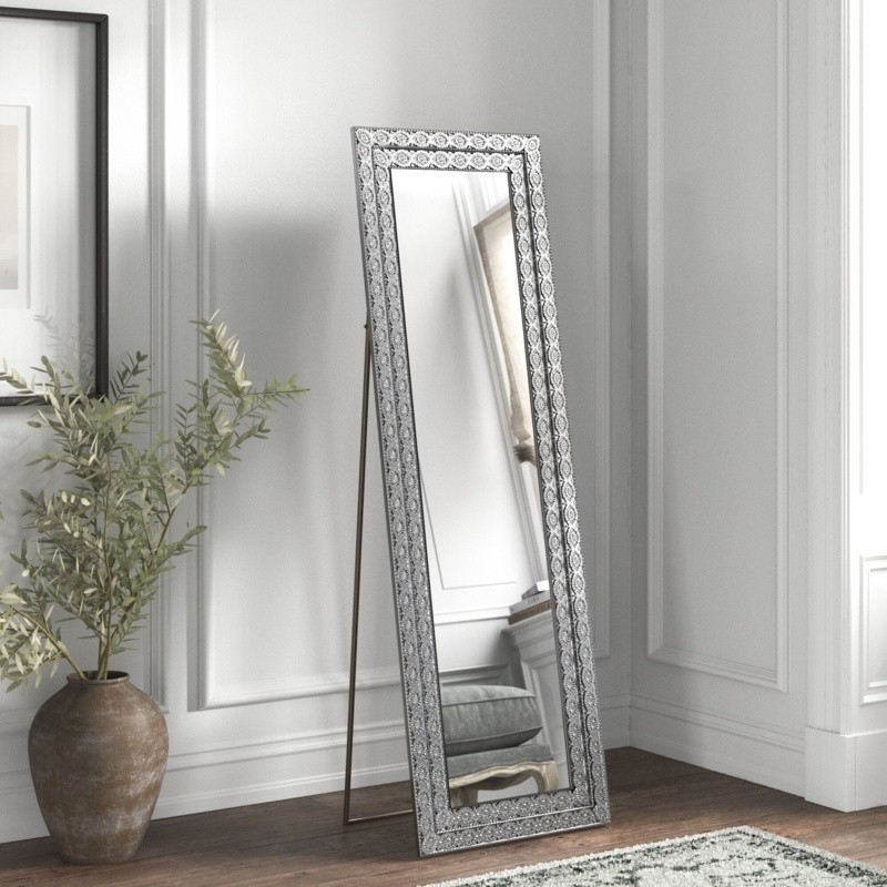 Cardy Rectangle Metal Floor Mirror