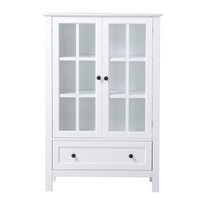 Display Cabinet with Soft Close Drawer