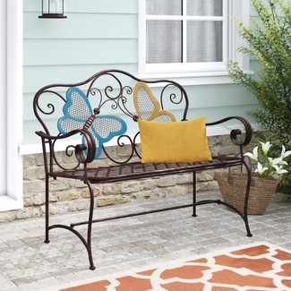 Metal Outdoor Benches - Foter
