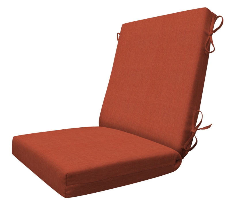 Patio High-Back Dining Chair Cushion