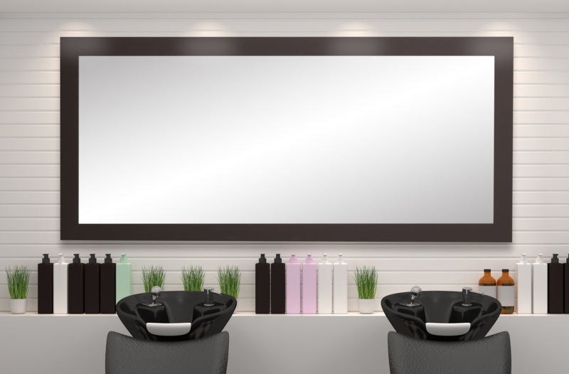 Chafee Rectangle Wood Mirror