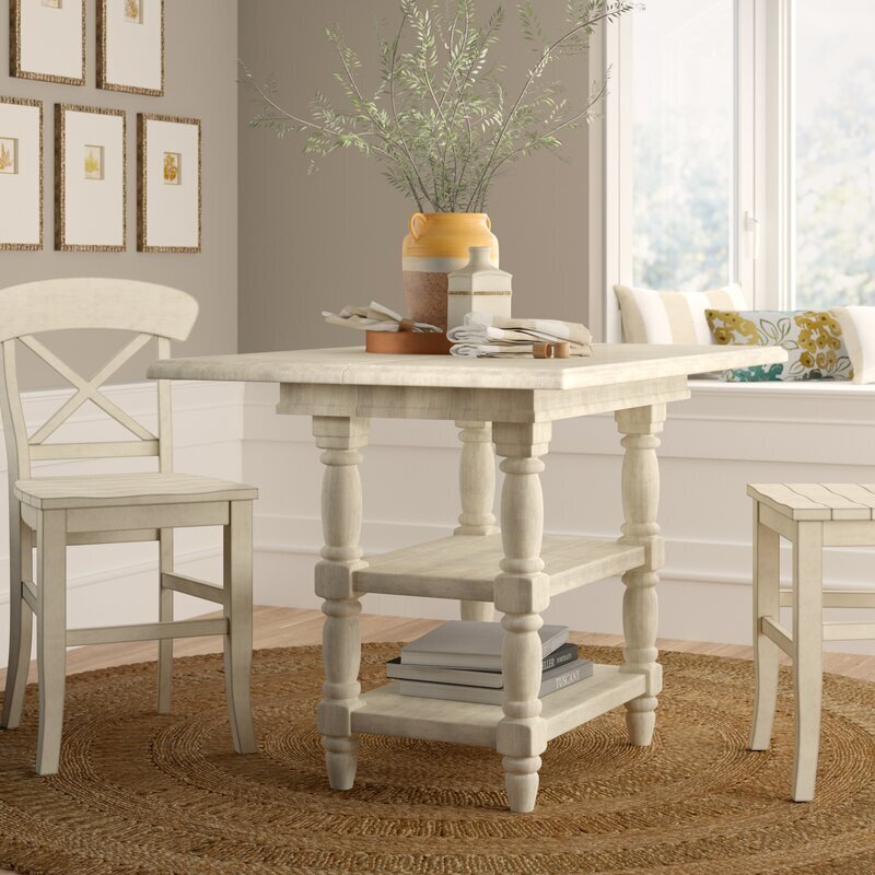Charming Square Dining Table Seats 8