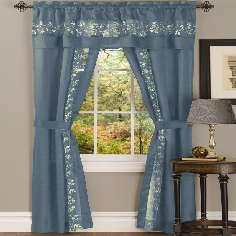 Chic Curtains With Valance