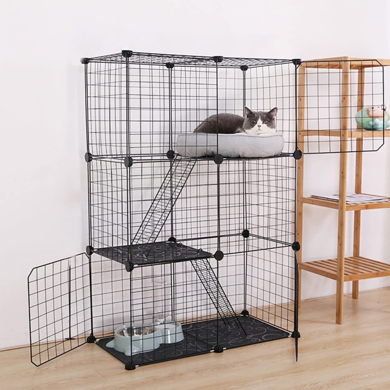 Cat Cage with Customizable Shape