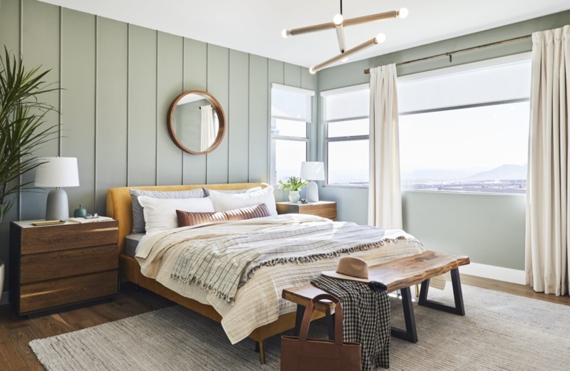 Choose a calming paint color