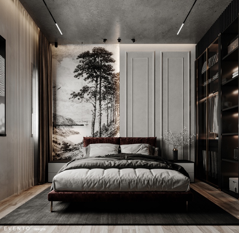 Choose a calming wallpaper