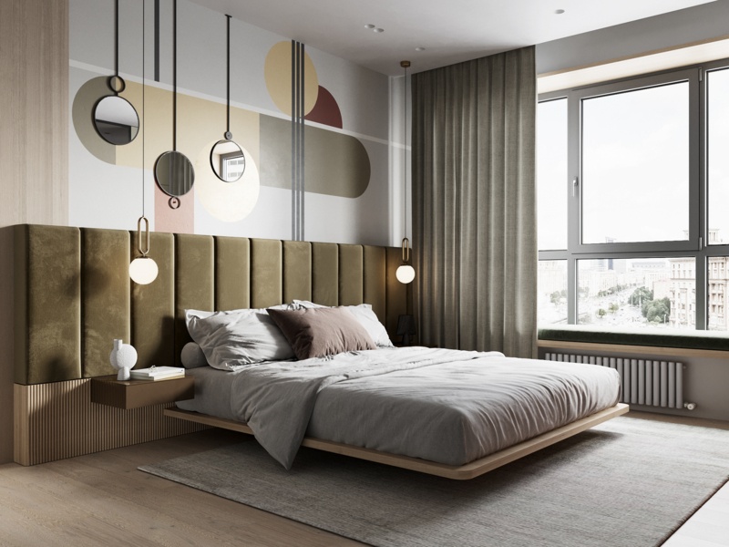 Choose a soothing color palette
