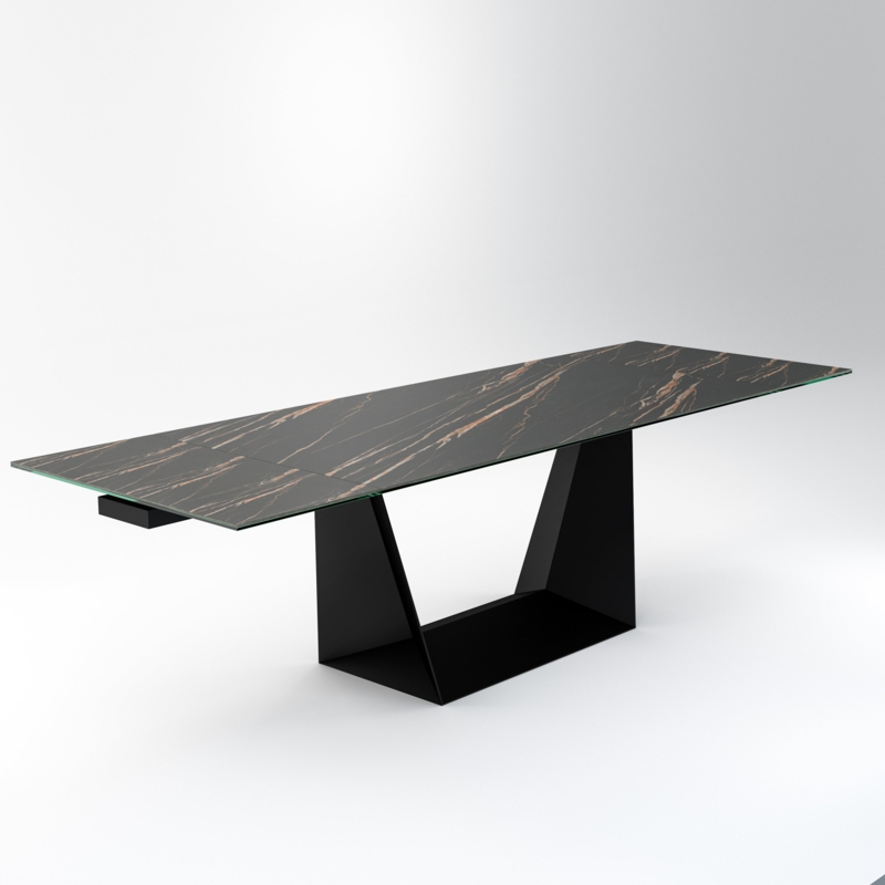 Modern Ceramic Extendable Dining Table