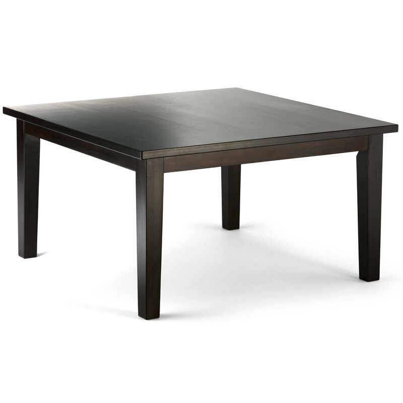 Chunky Modern Square Dining Table Seats 8