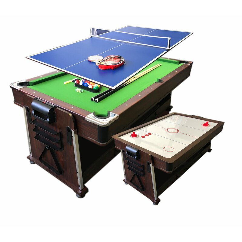 72 4 in 1 Multi-Game Swivel Table