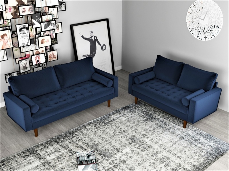 Clovis 2 - Piece Living Room Set