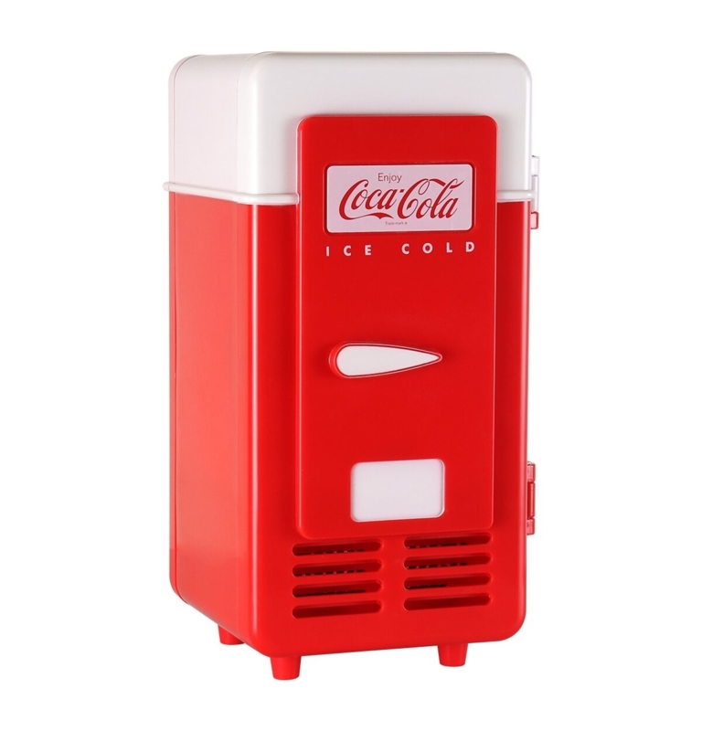 USB Powered Vintage Style Single Can Mini Cooler