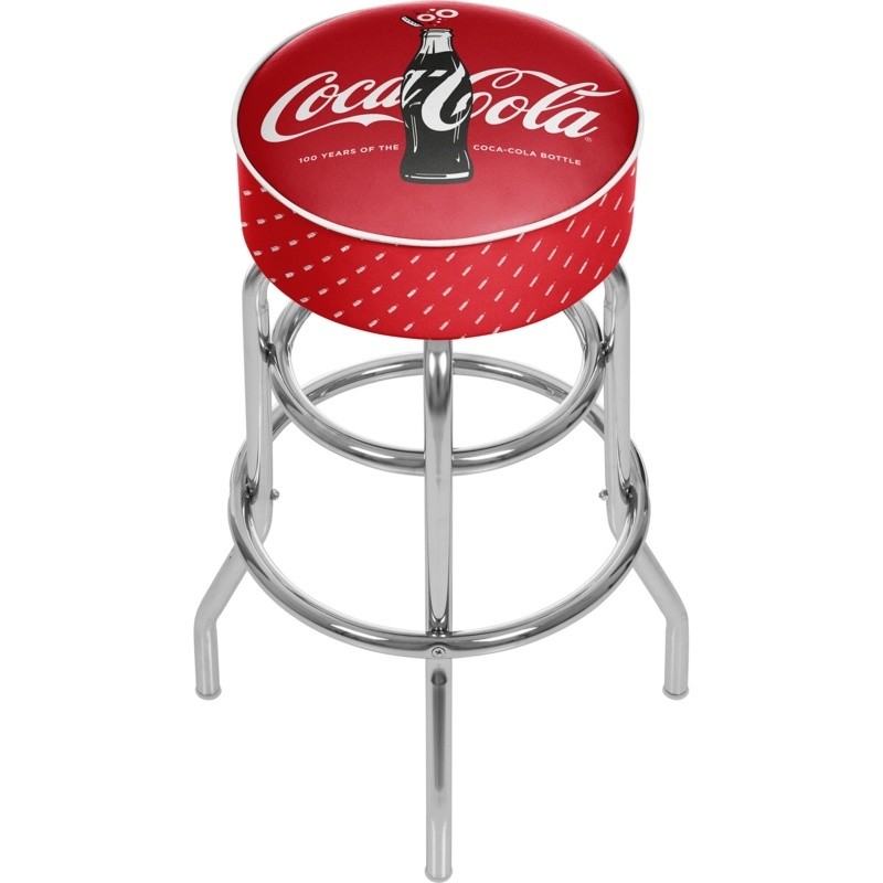 Coca Cola Swivel 31" Bar Stool