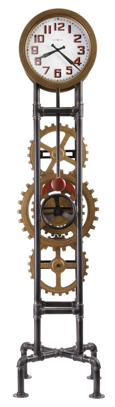 Cogwheel Metal Grandfather Clock