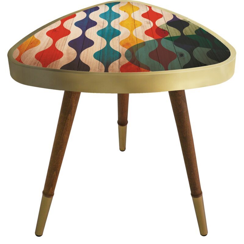 Colorful and Unique Side Table