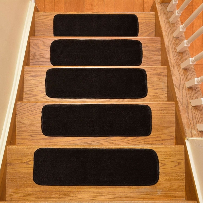 Stair Treads Set with Non-Slip Backing