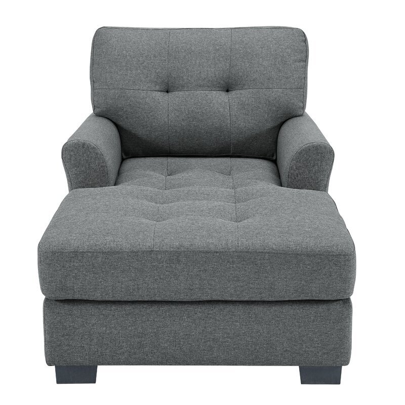 Comfortable TV Chair With Chaise