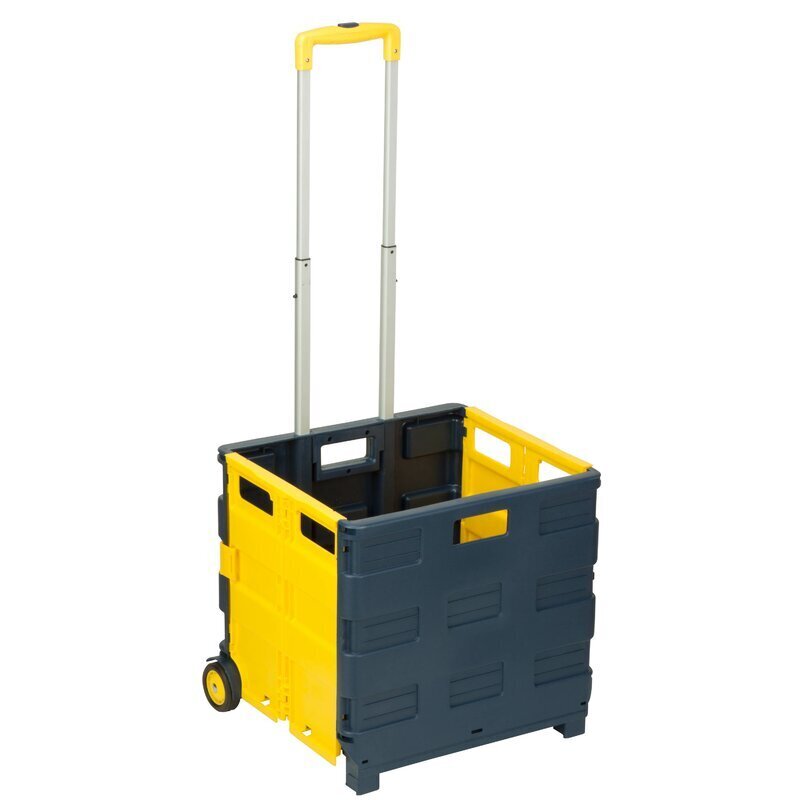 Convenient rolling tote with handle