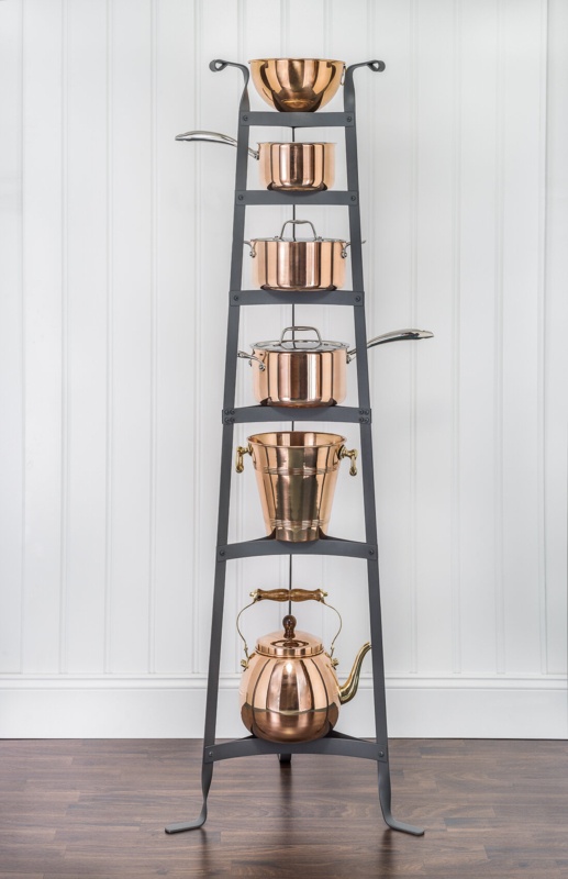 Cookware Freestanding Floor Based Pot Rack