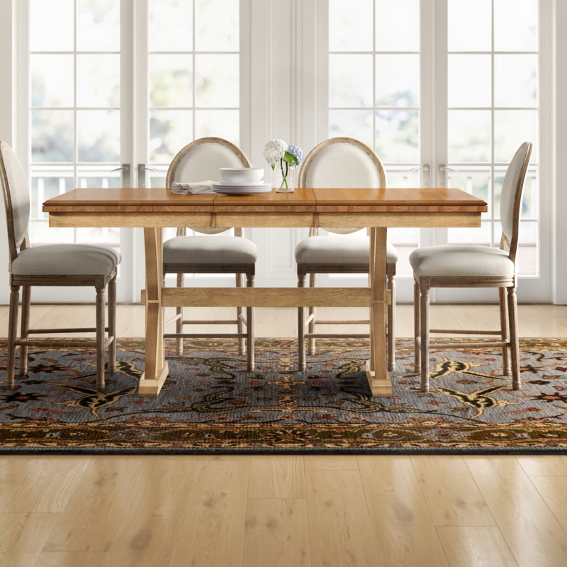 Solid Wood Extendable Dining Table