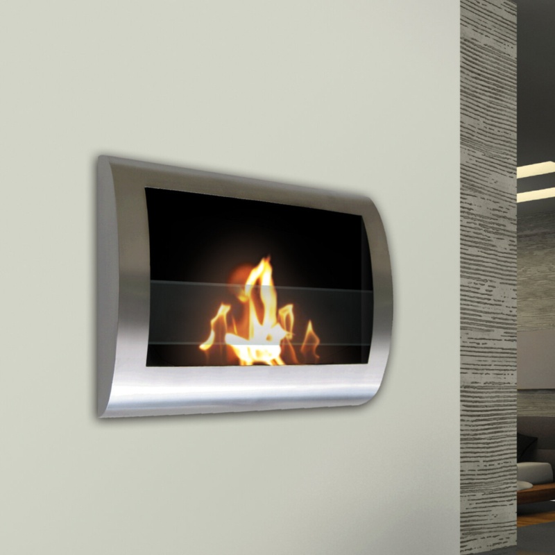 Crafton 27.5'' W Bio-Ethanol Fireplace