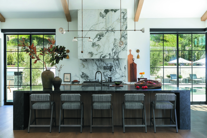 Create a Backsplash Accent Wall