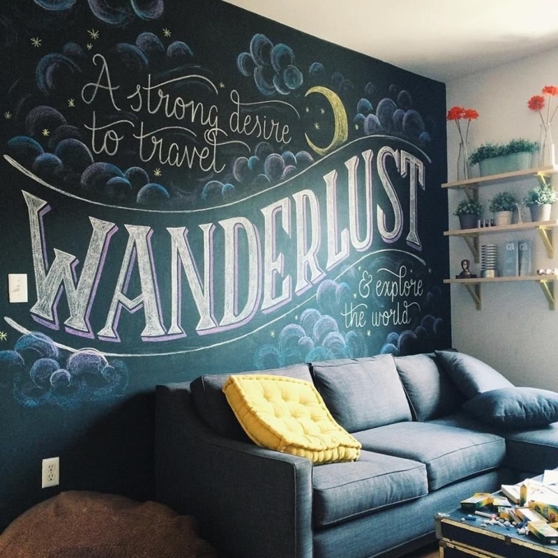 Create a Chalkboard Wall