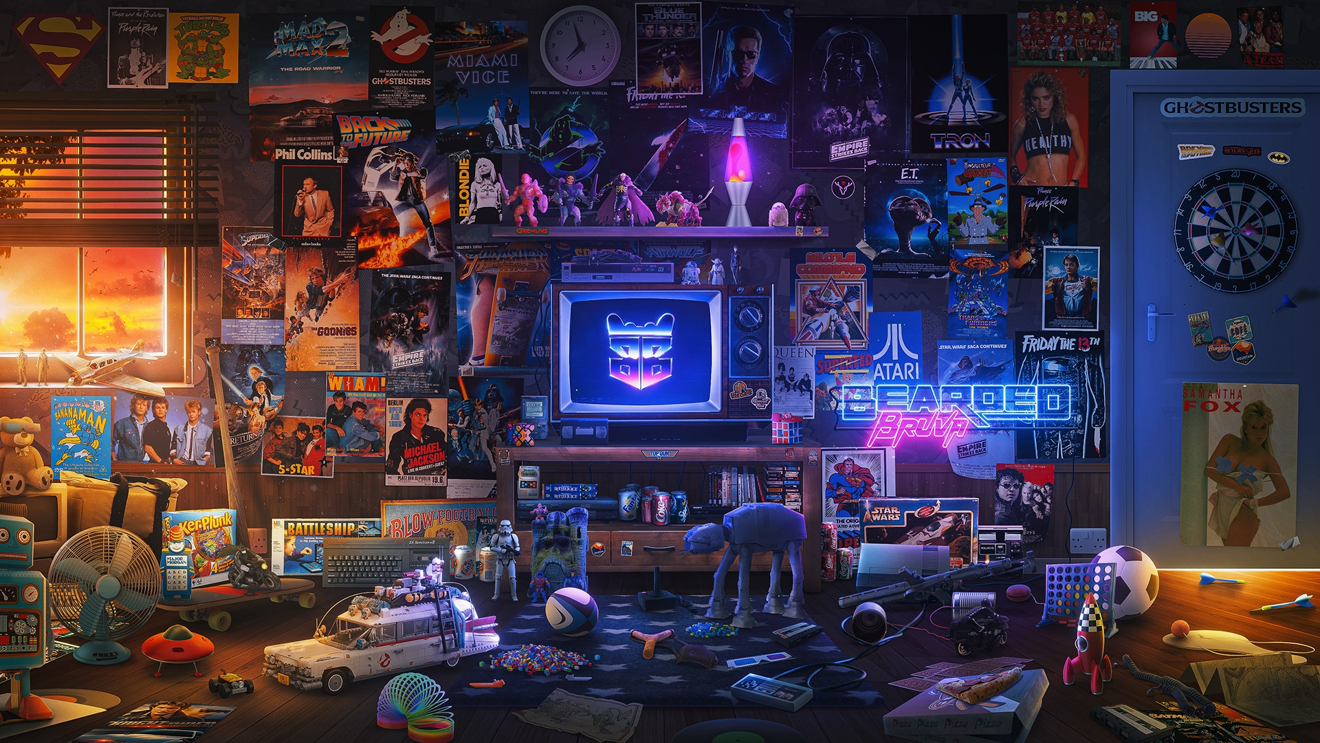 Create a Comic Book Wall