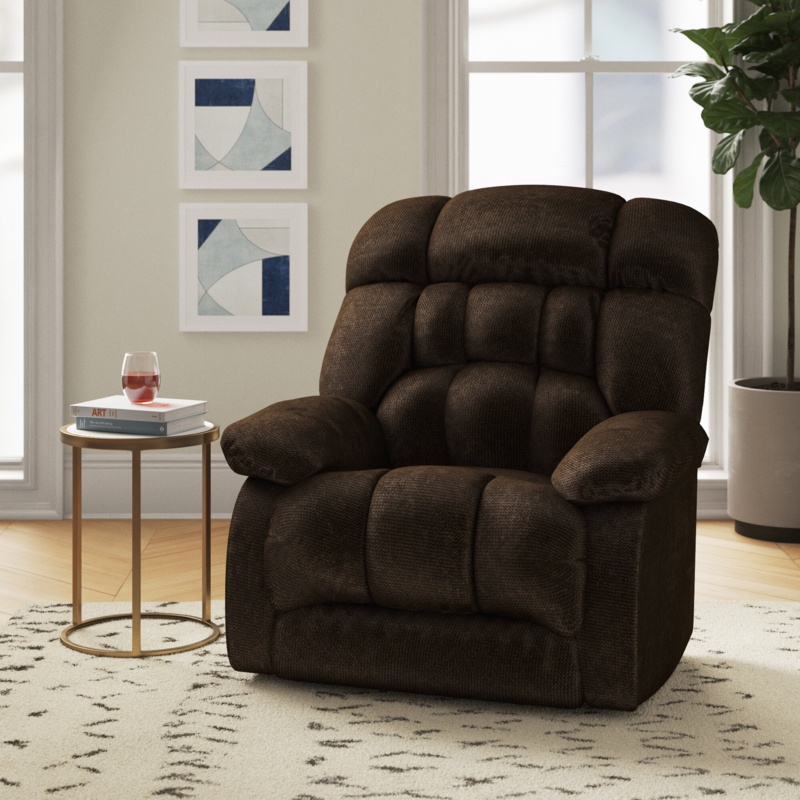 Luxurious Recliner with Gel-Infused Memory Foam