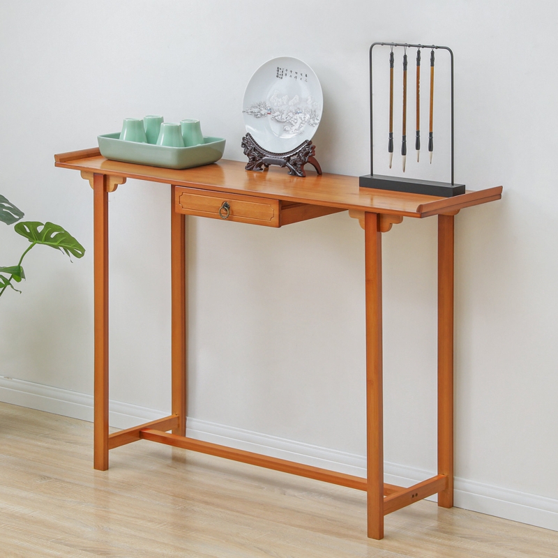 Eco-Friendly Bamboo Console Table