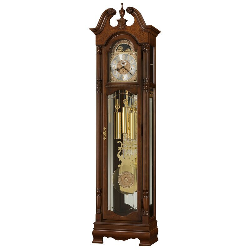 Daniel Dakota Grandfather Clock With Mirrored Back
