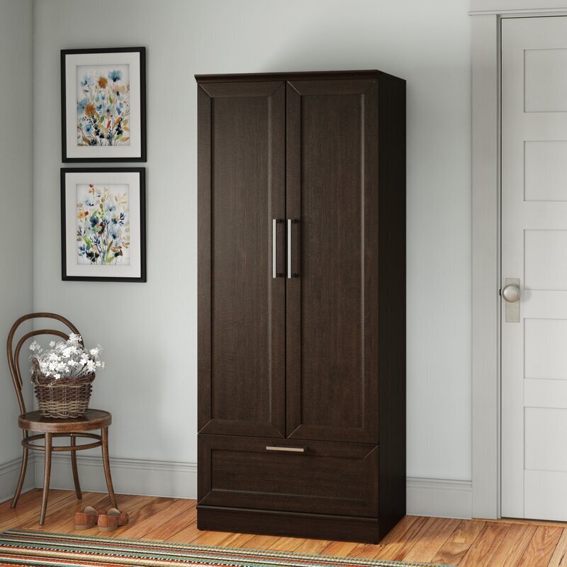 Armoire for hanging discount coats