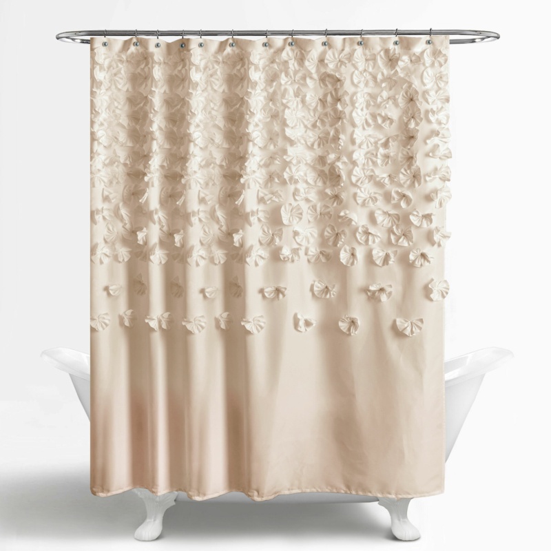 Dasiah Floral Single Shower Curtain