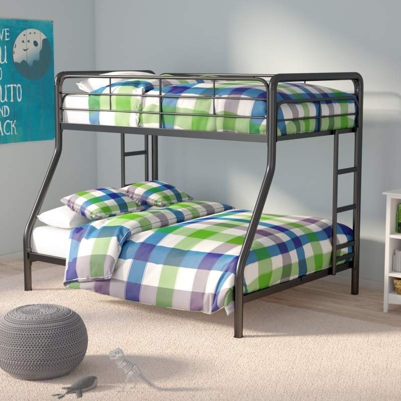 Twin over Full Metal Bunk Bed Frame