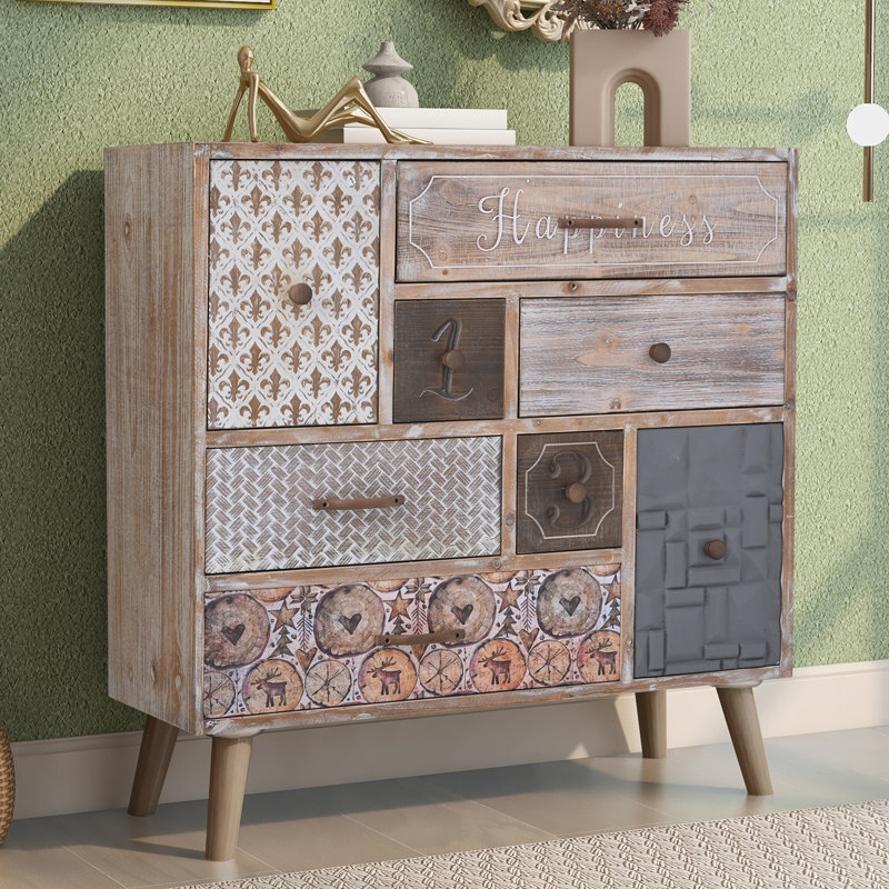 Decorative Accent Small Drawer Cabinet