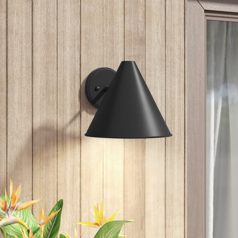 Outdoor Armed Wall Sconce
