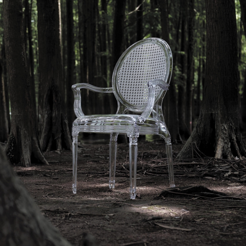 Polycarbonate Transparent Dining Chair
