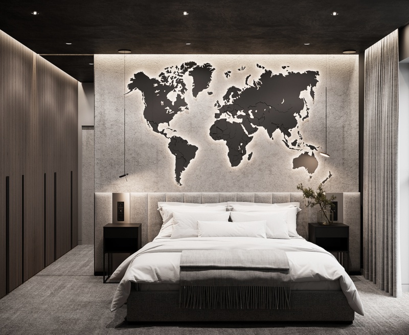 Display a Large-Scale Map