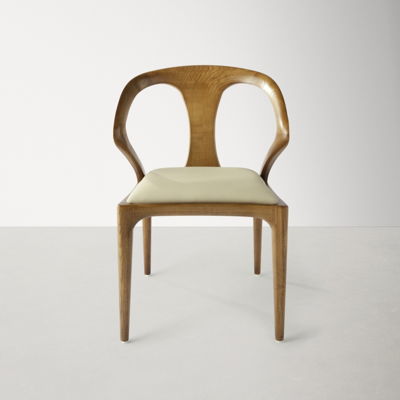 Mid-Century Scandinavian-Inspired Dining Chair